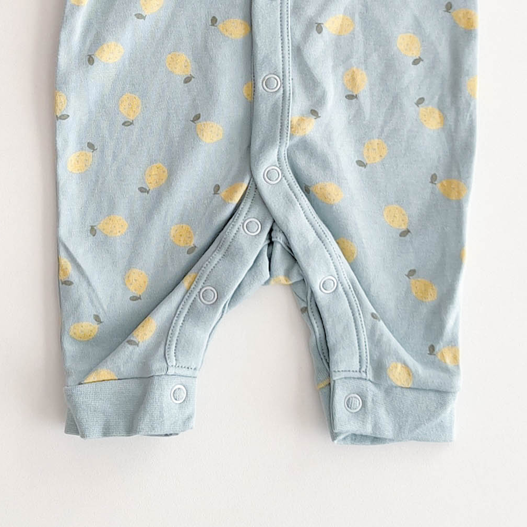 PISTACHIO LEMONE PRINTED ROMPER