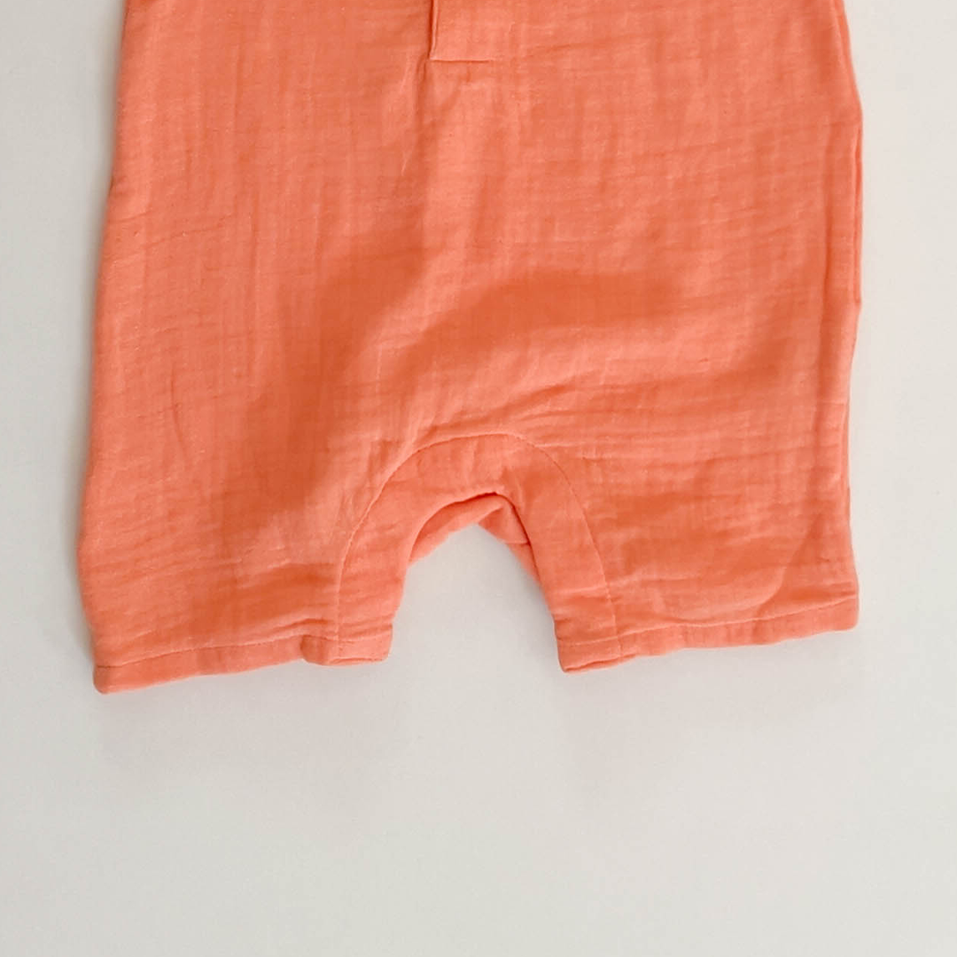 ORANGE MUSLIN JUMPSUIT