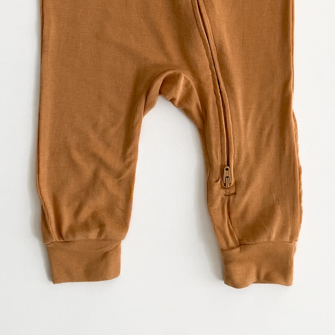 MUSTARD YELLOW PLAIN ROMPER