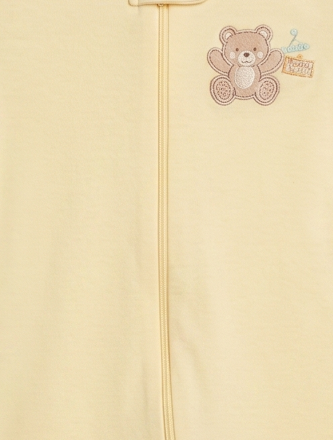 Lemonade yellow bear zipper sleepsuit
