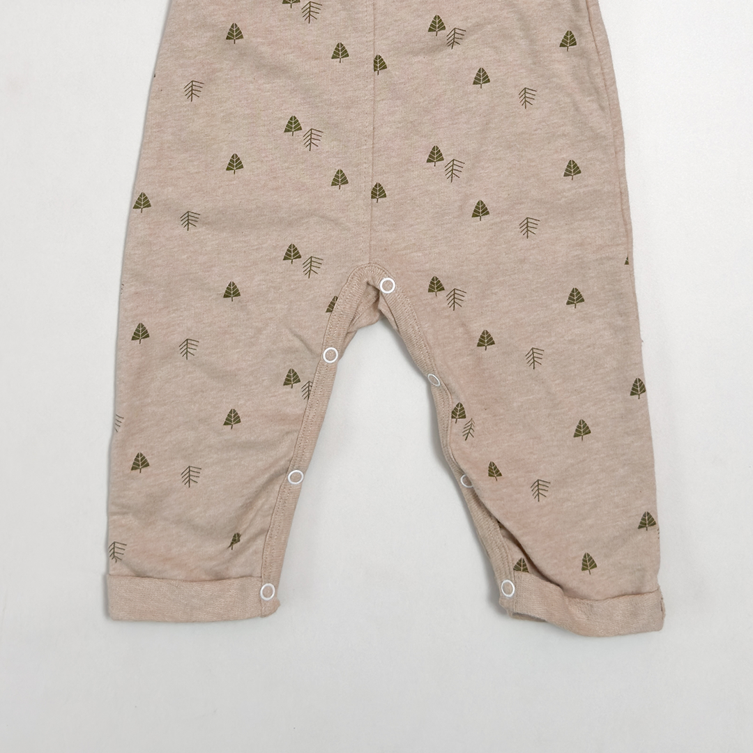 BEIGE PATTERNED DUNGAREE