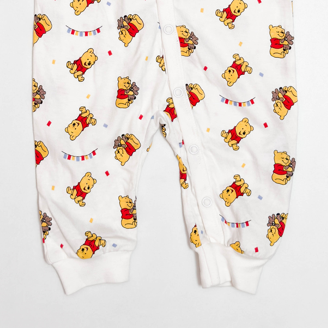 PHOO PRINTED BUTTON ROMPER