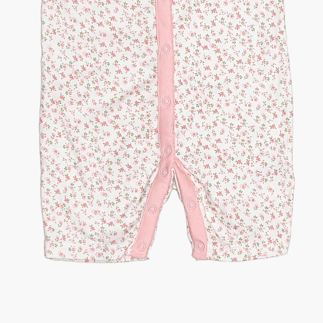 PINK FLORAL PATTERNED JUMPSUIT