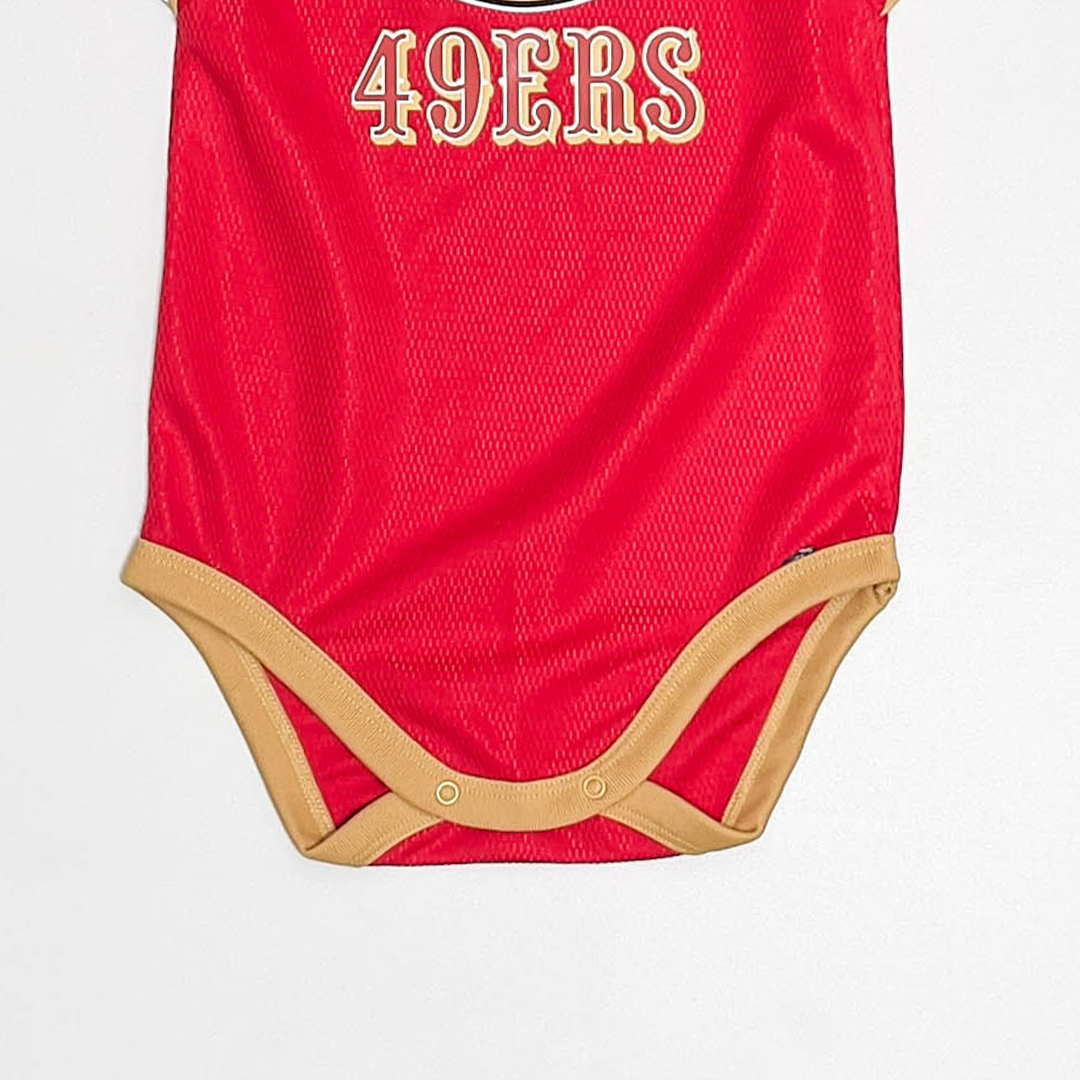 RED JERSEY TYPE ONESIE