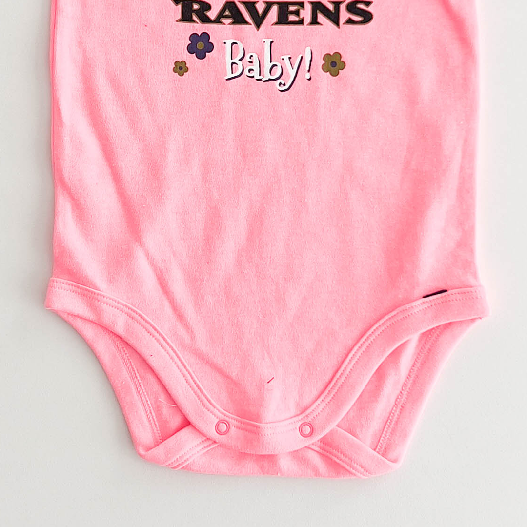 PINK BABY COTTON ONESIE