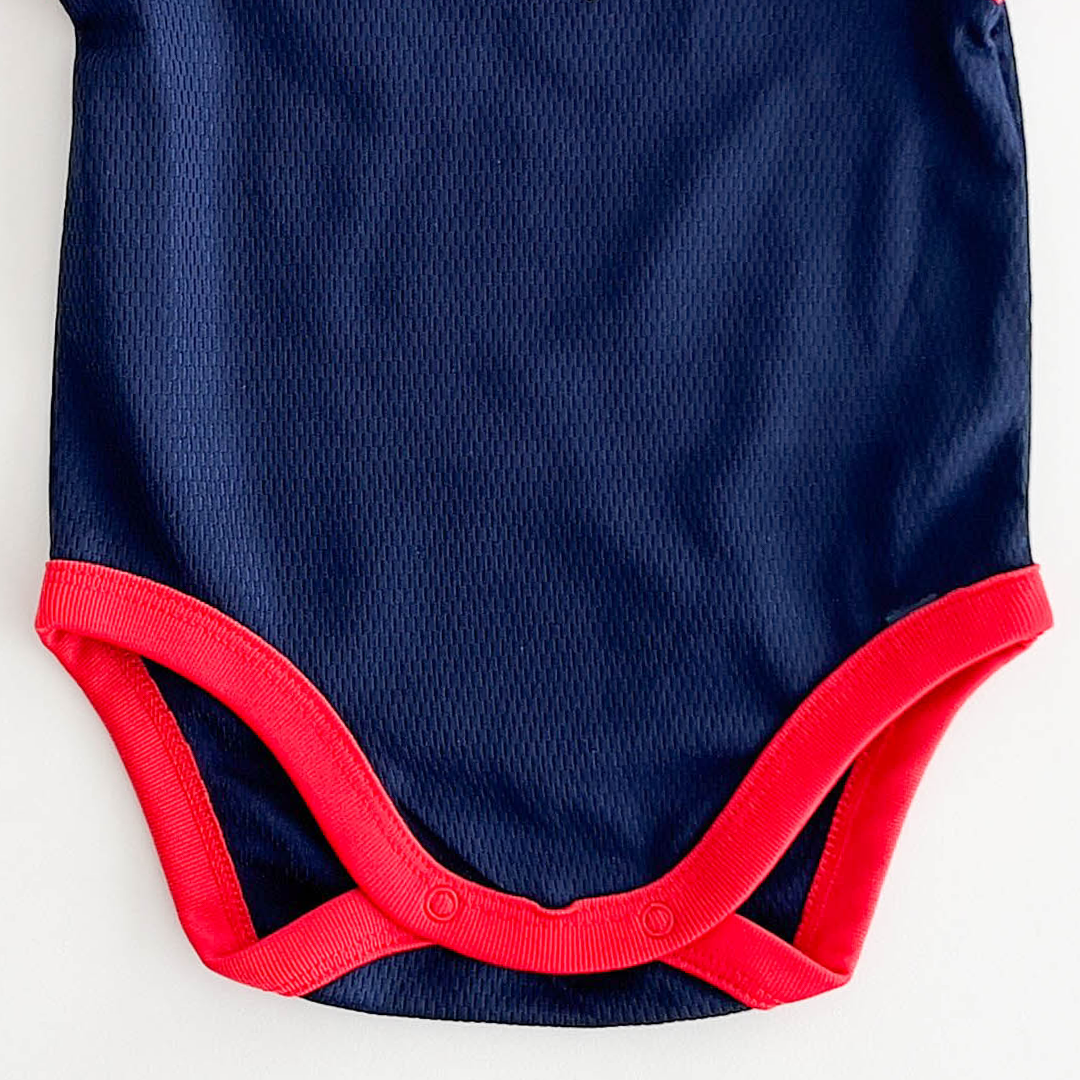 NAVY BLUE JERSEY MODEL ONESIE