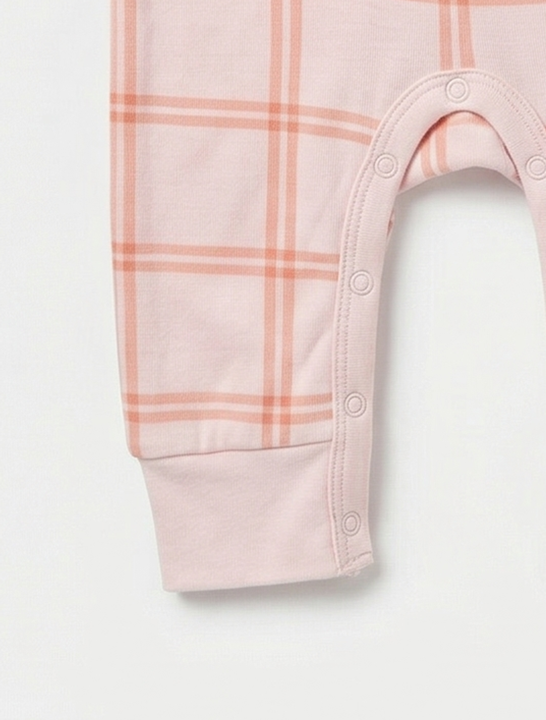 PASTEL PINK CHECK ROMPER