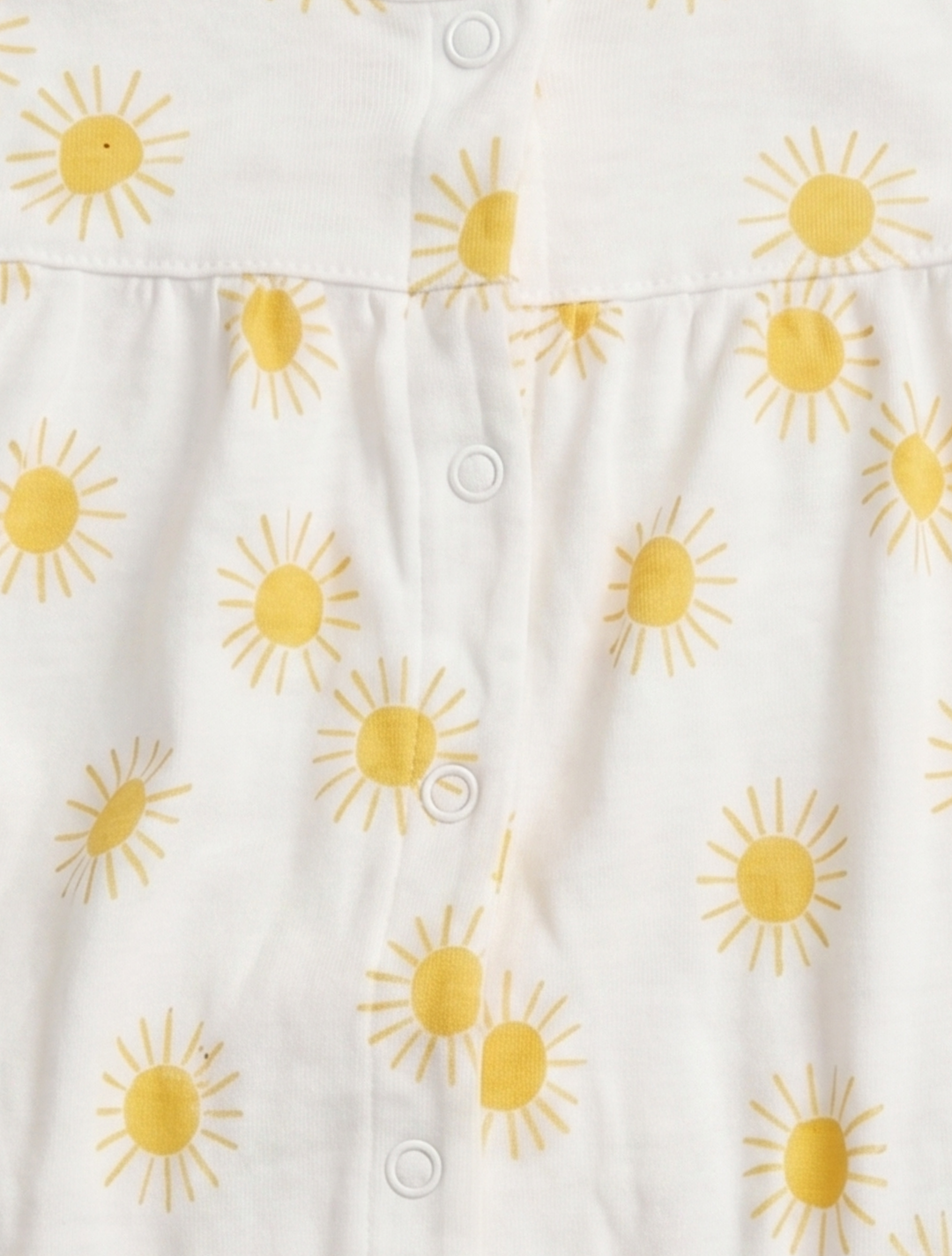 Yellow sun printed fancy jumpsuit