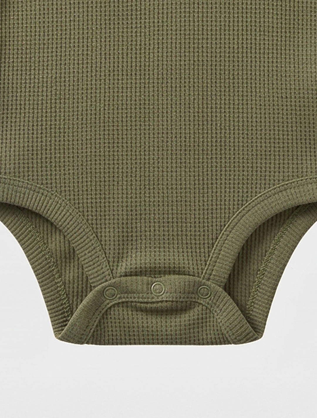 OLIVE GREEN KNITTED HOODIE ONESIE