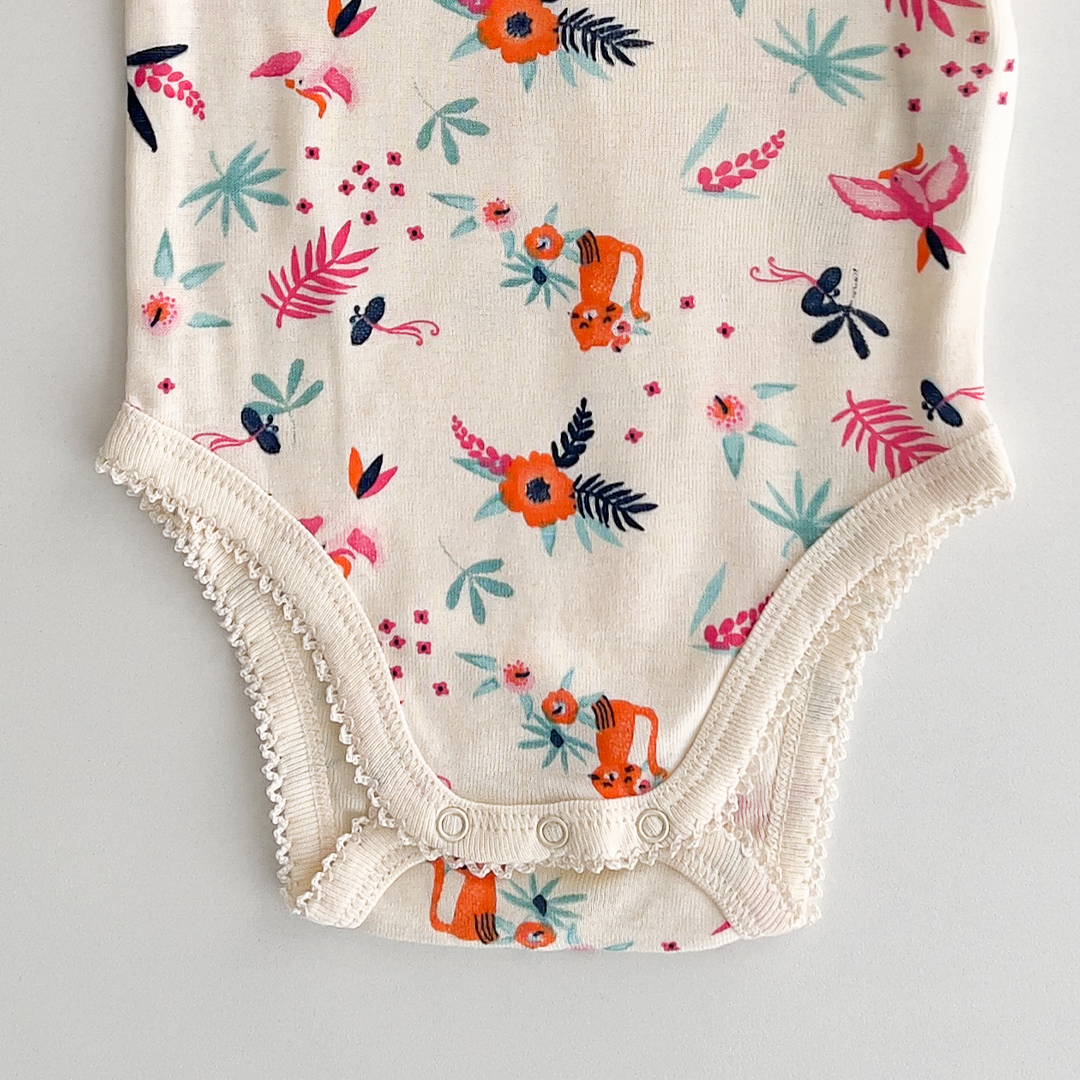 MULTICOLOURED PATTERNED onesie