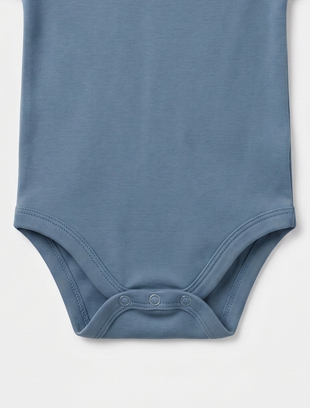 BLUE GREY PLAIN ONESIE