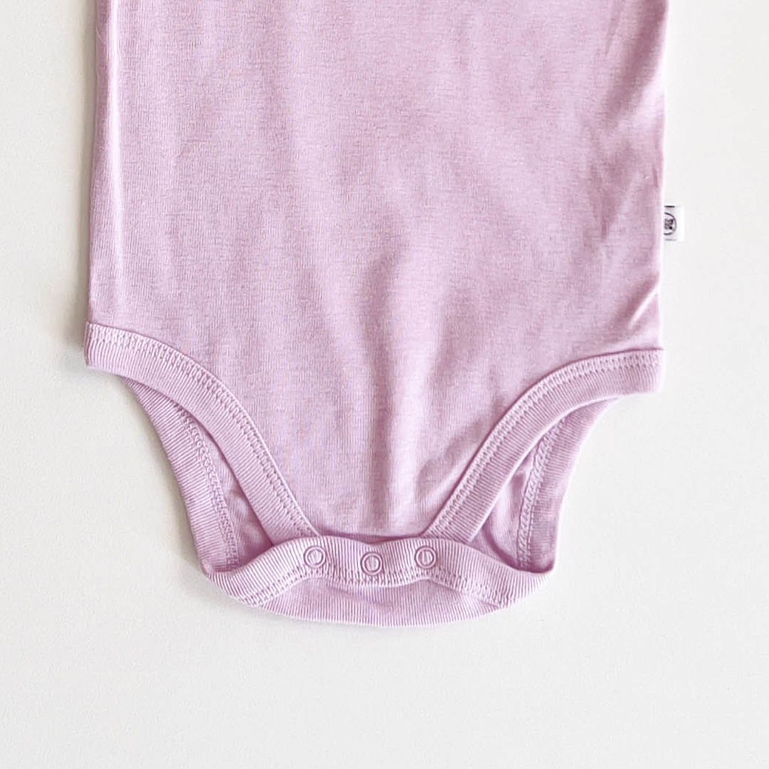 LAVENDER PLAIN ONESIE