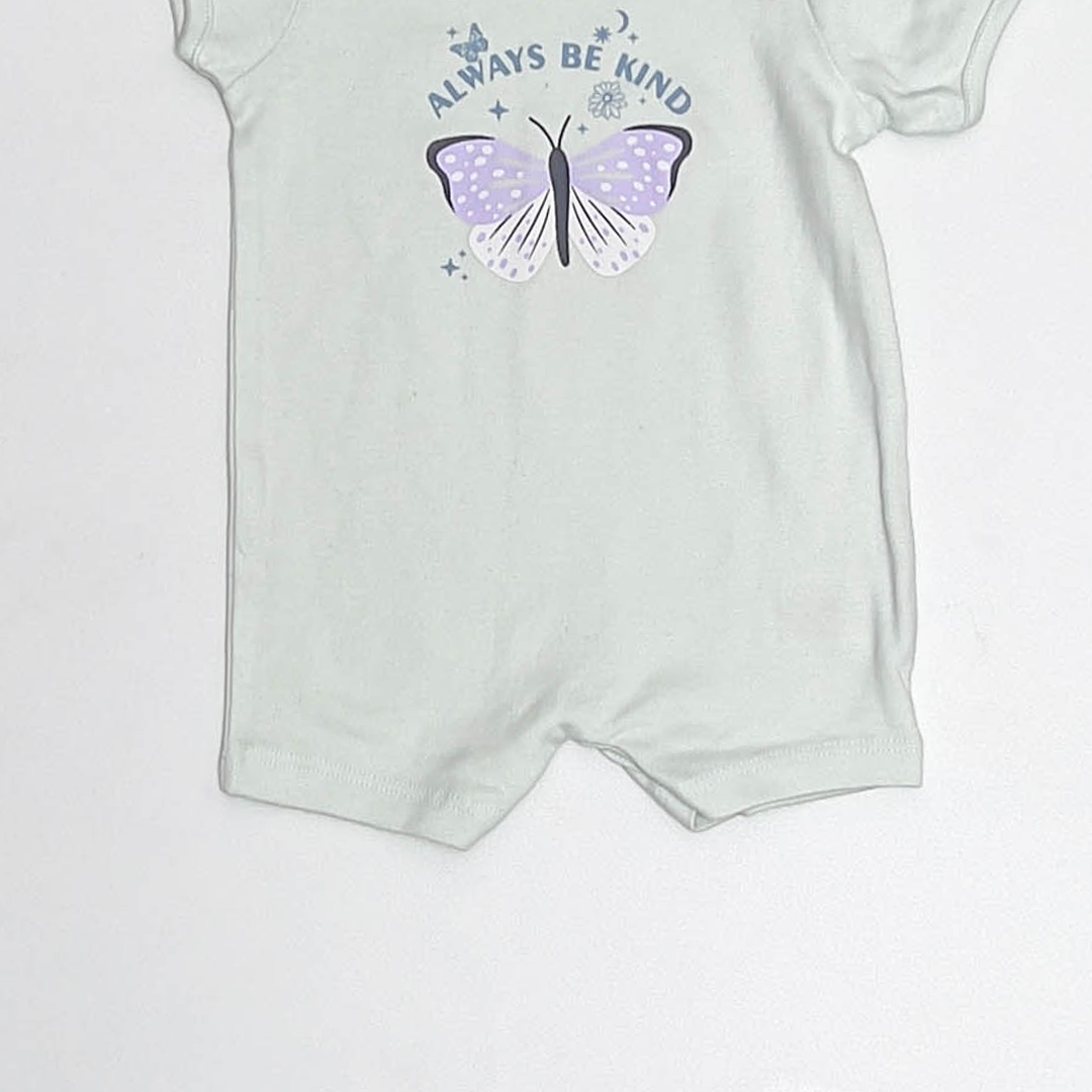 AERO BLUE BUTTERFLY JUMPSUIT