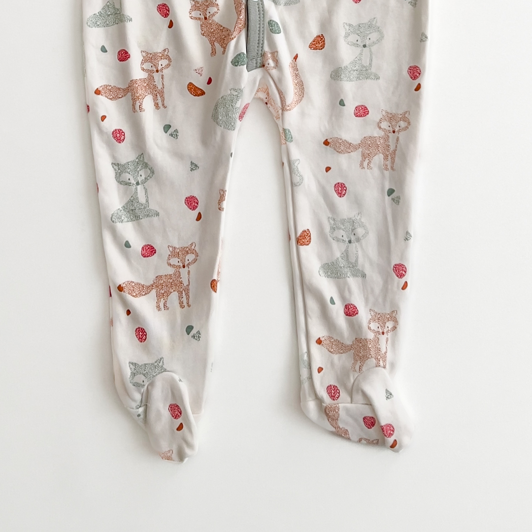 FOX PRINTED SLEEPSUIT