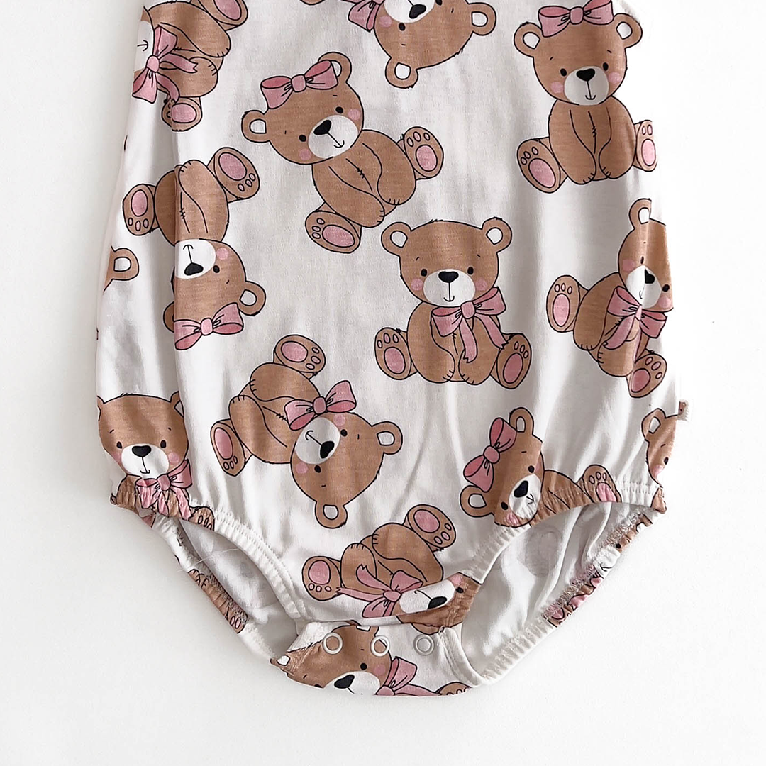 NEXT BABY BEAR PRINT ONESIE