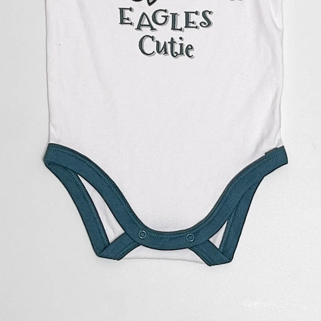 WHITE PRINTED ONESIE
