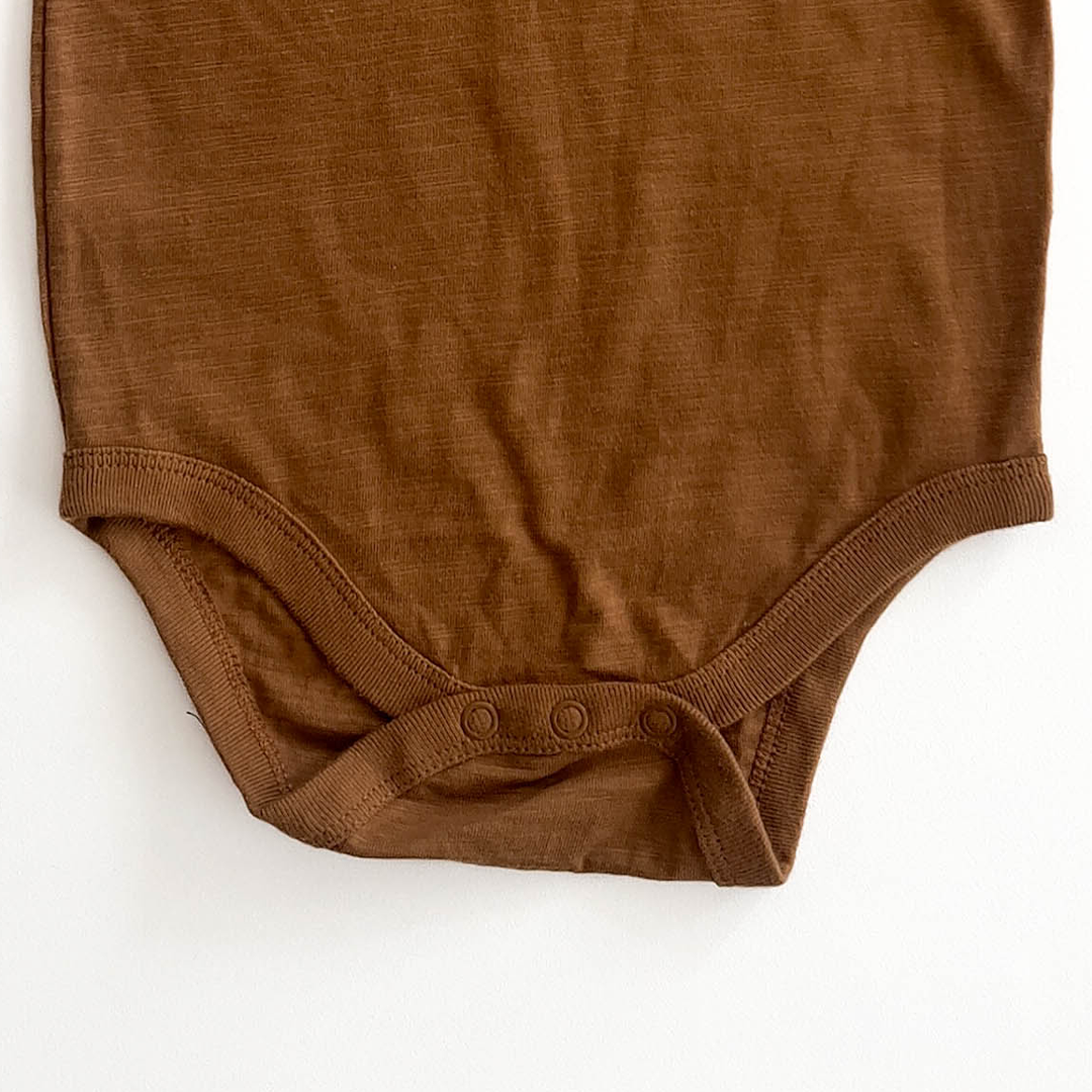 GARANIMAL BROWN FULL SLEEVE ONESIE