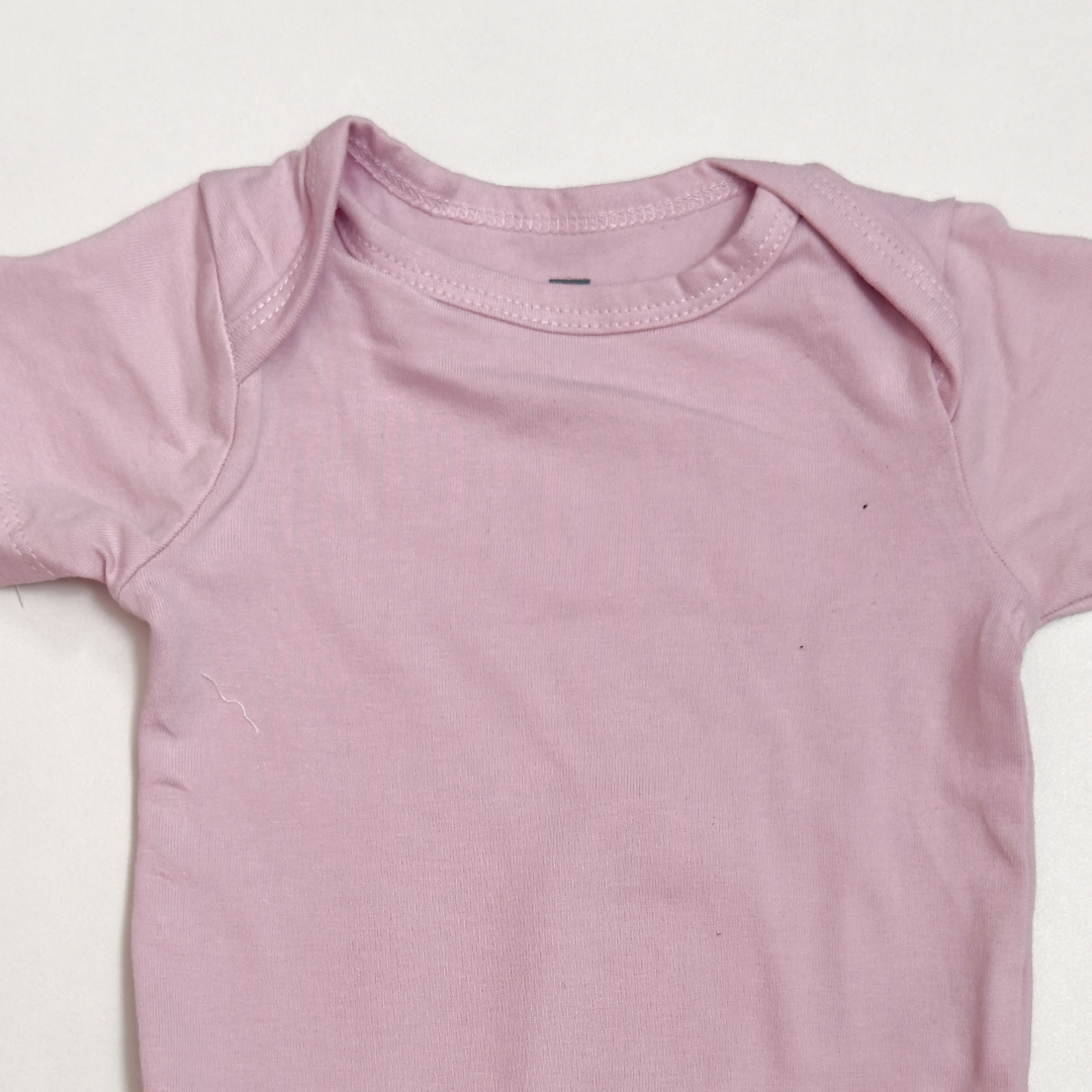 LAVENDER SOLID COLOUR ONESIE