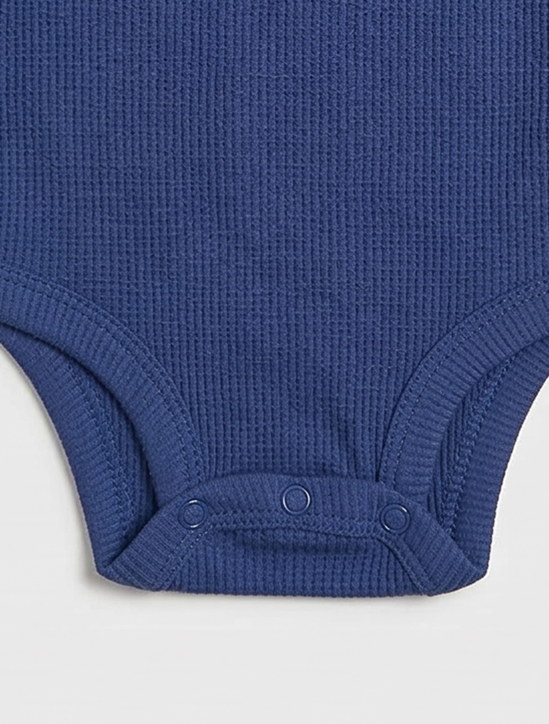 BLUE KNITTTED ONESIE