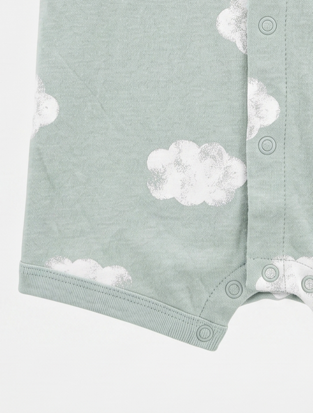 MINT GREEN CLOUD PRINTED JUMPSUIT