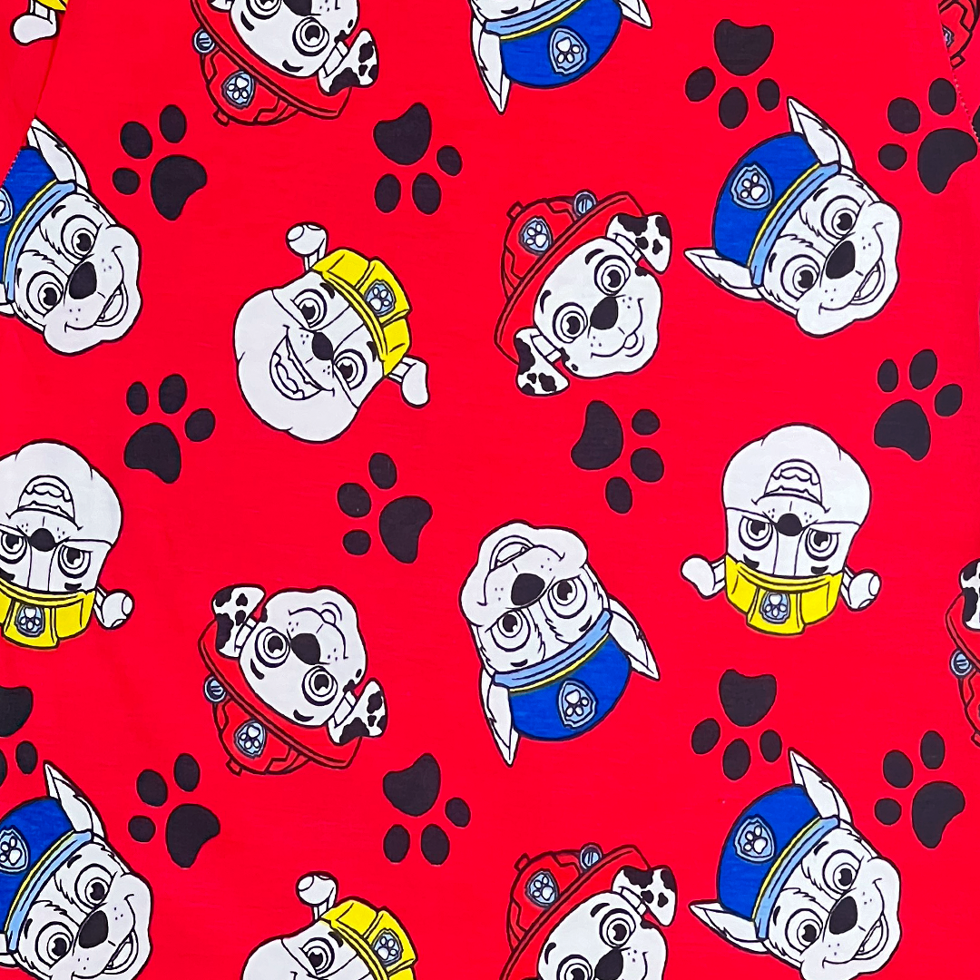 3-4 years Red printed co ord set