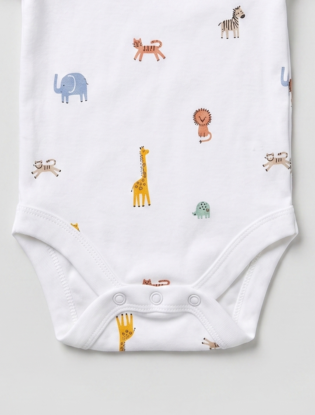 ANIMAL PRINTED ONESIE
