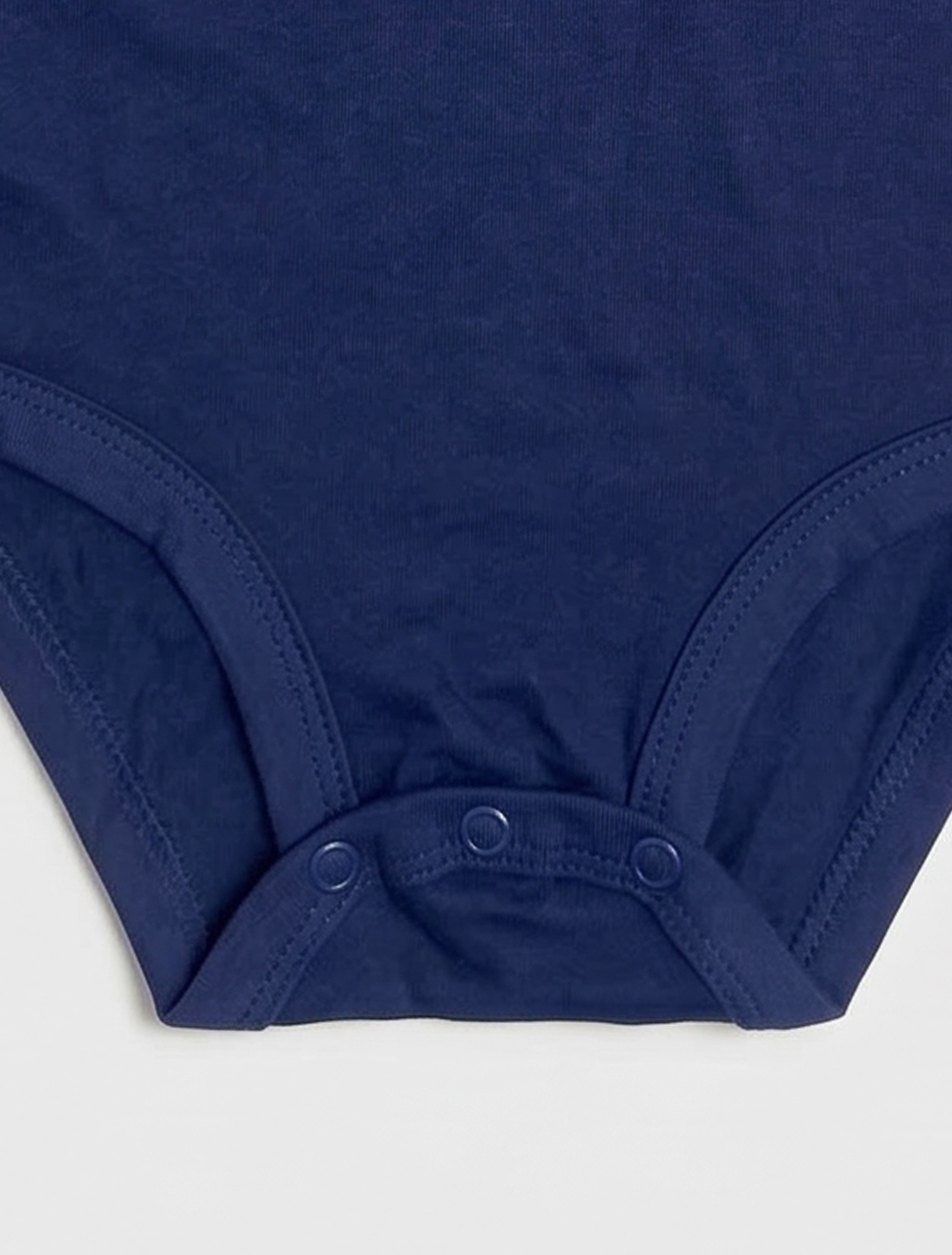 NAVY BLUE COLLAR FANCY ONESIE