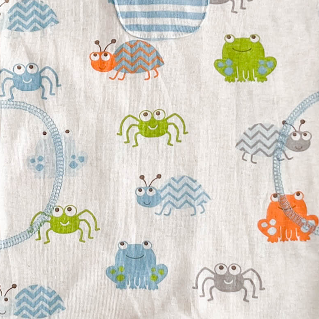 PRINTED SLEEVLESS JUMPSUIT