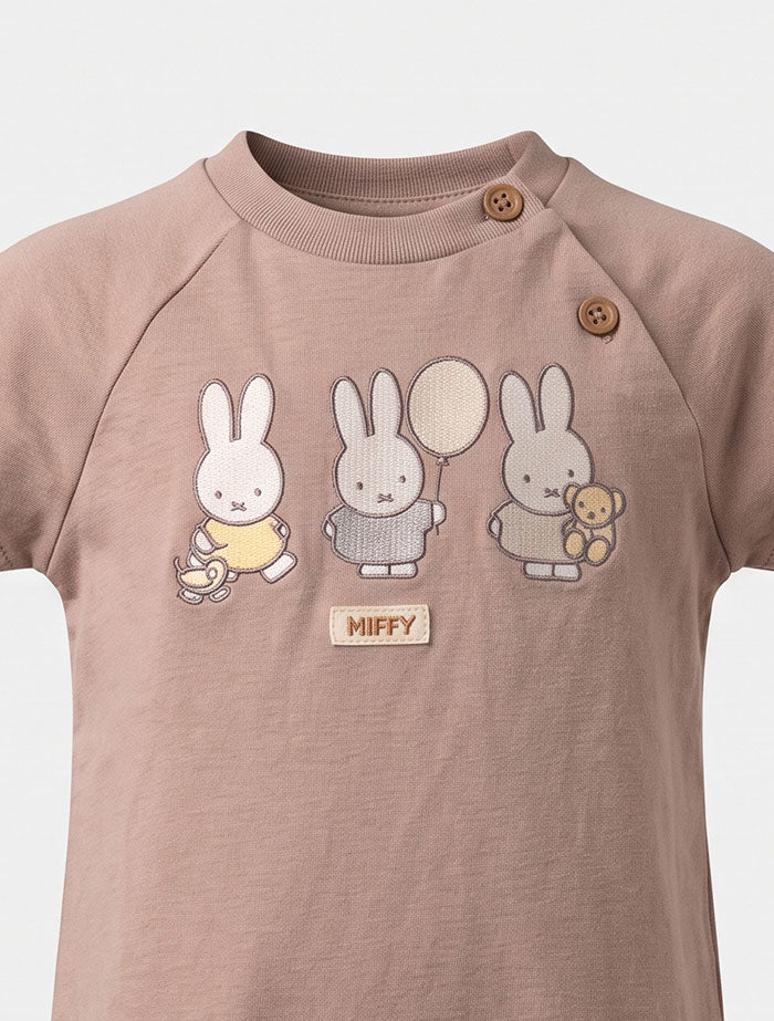 Brown bunny unisex jumpsuit