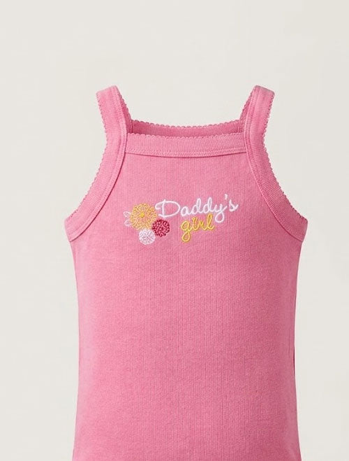 Daddy's Girl Floral Cami Onesie