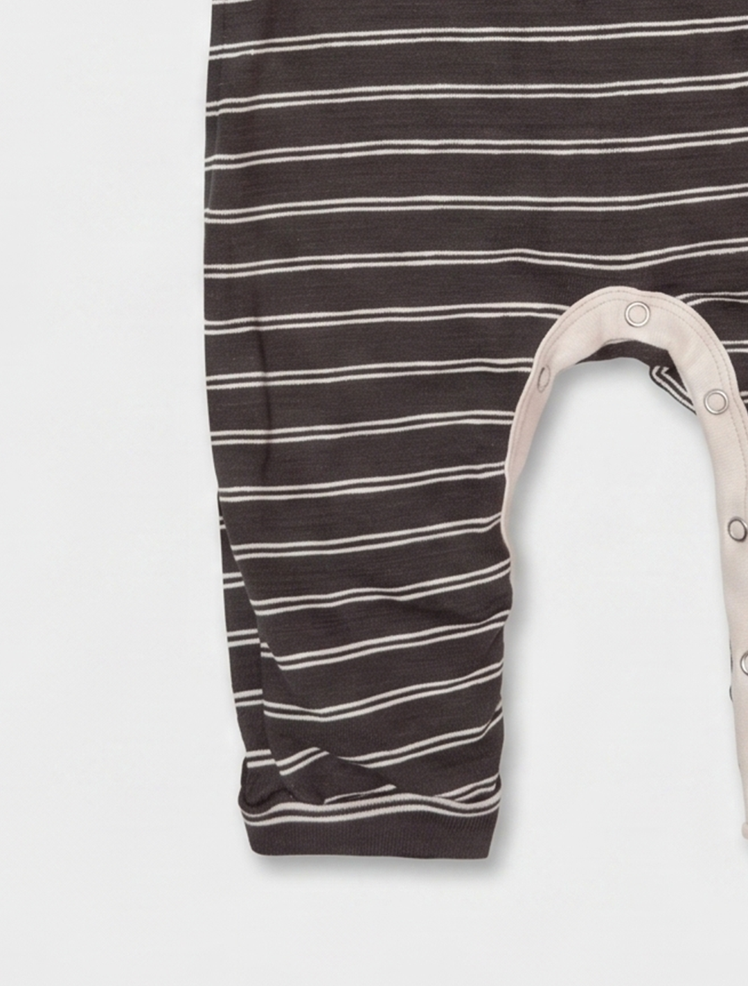 GREY STRIPED ROMPER