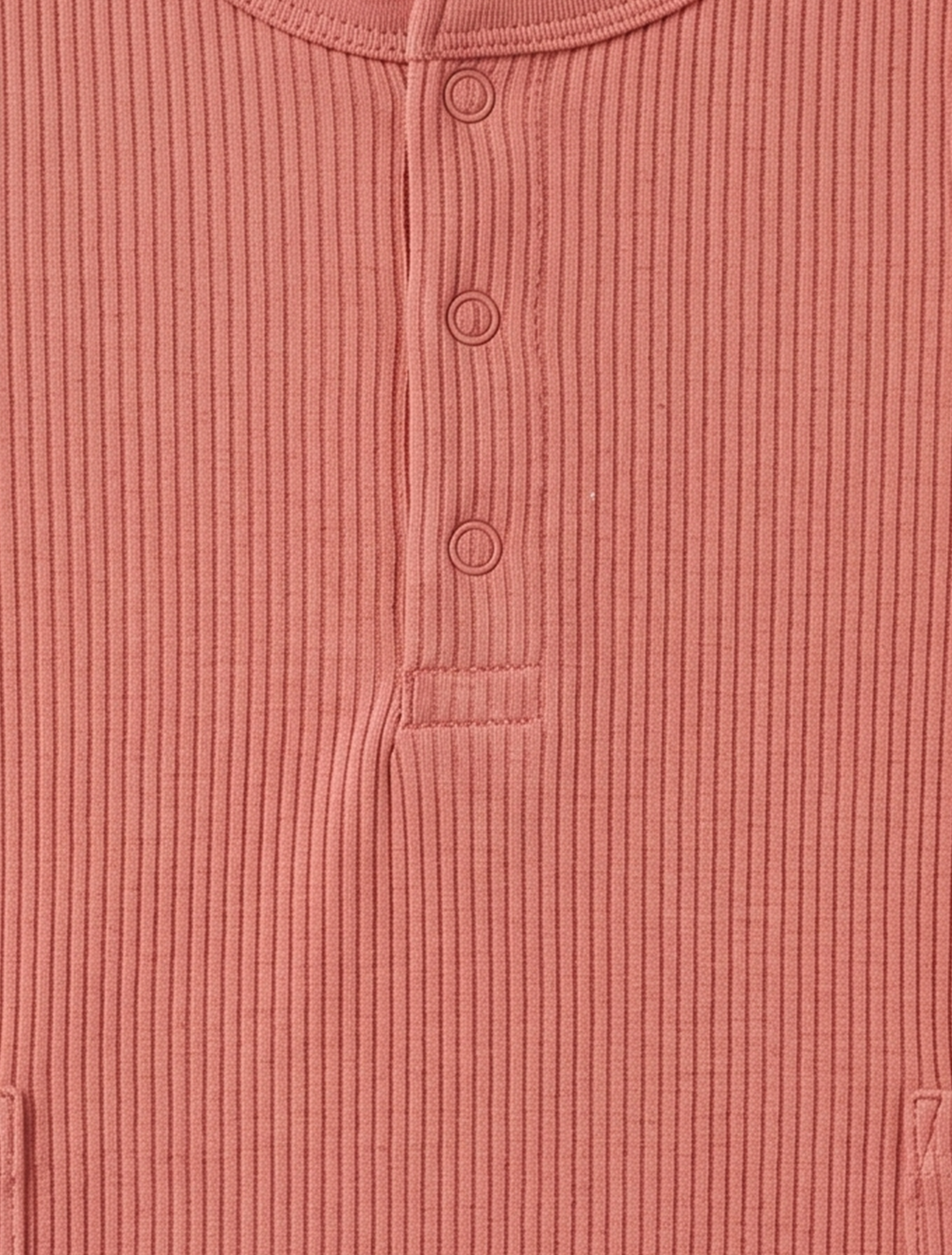 Peach knitted jumpsuit