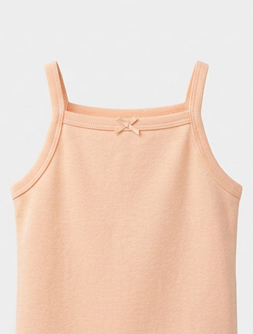 Peach girls onesie