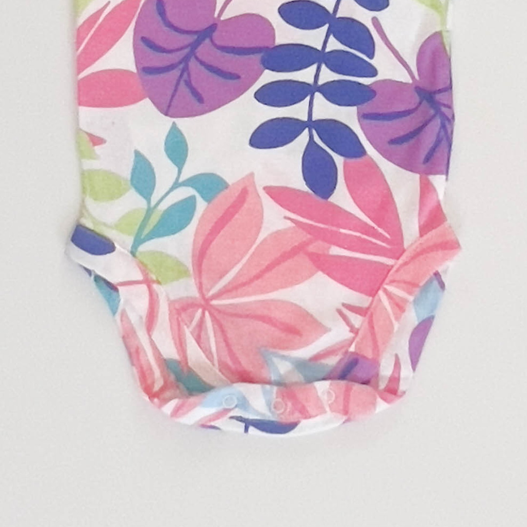 MULTICOLOURED PATTERNED ONESIE
