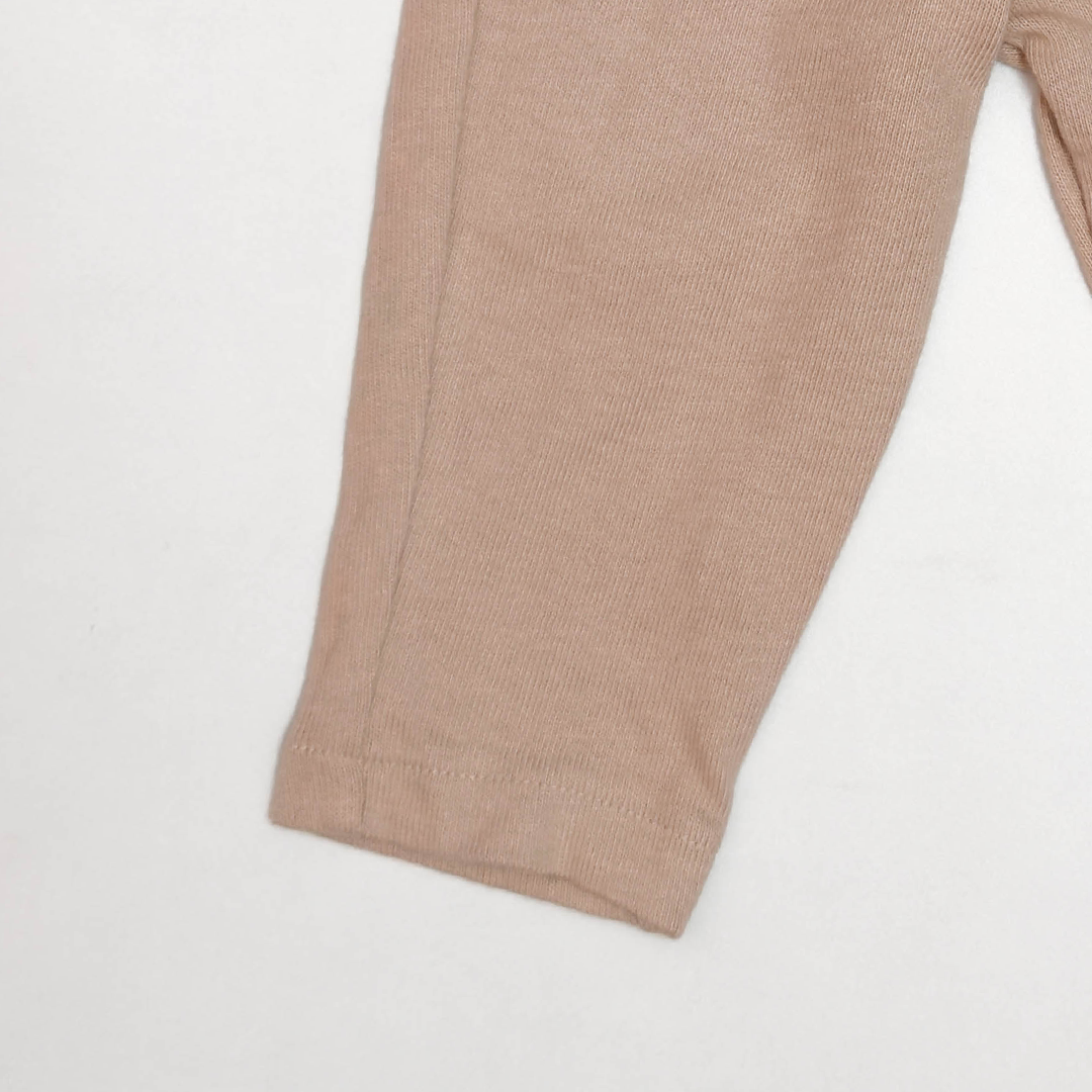 BEIGE RIBBED PANTS