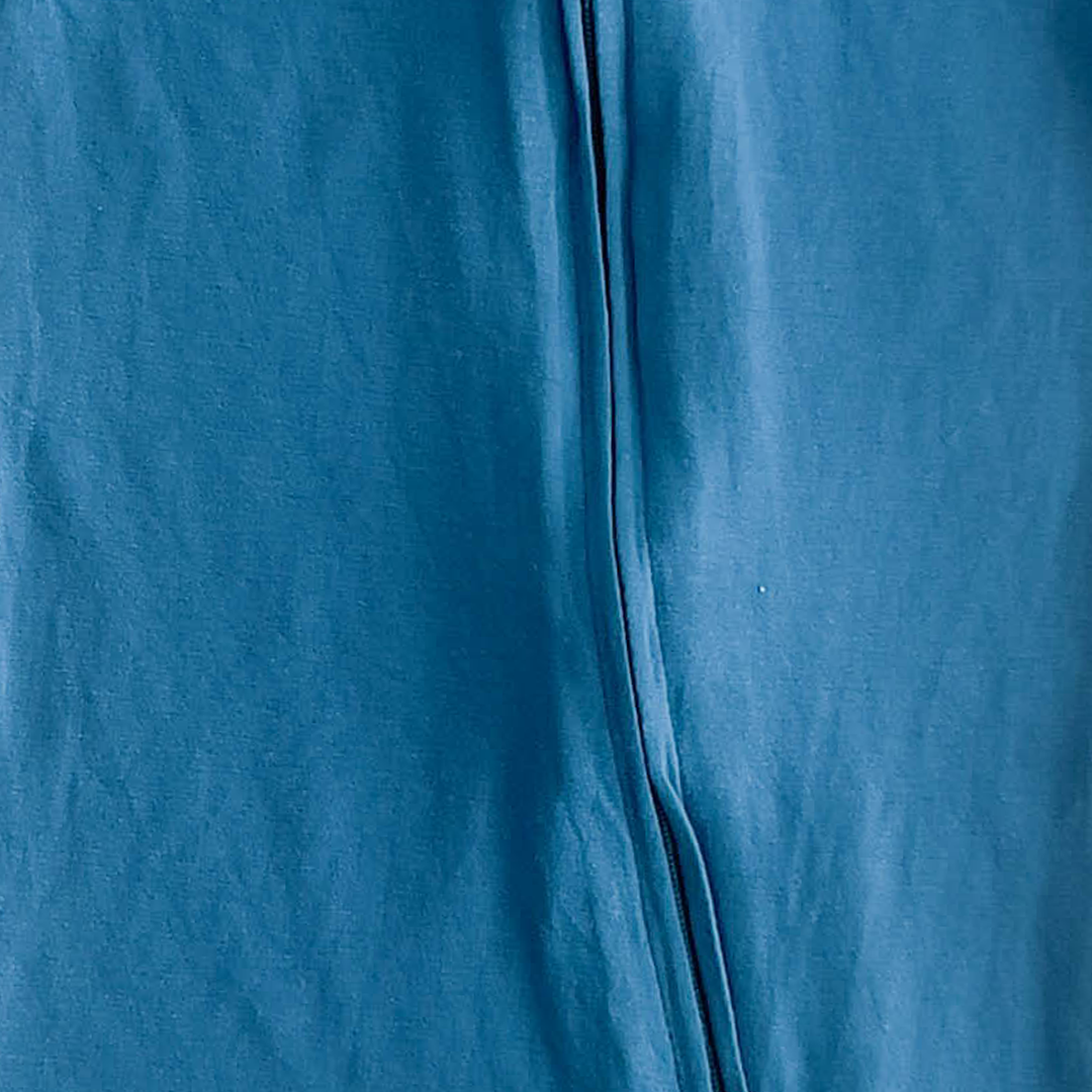 TEAL BLUE PLAIN JUMPSUIT