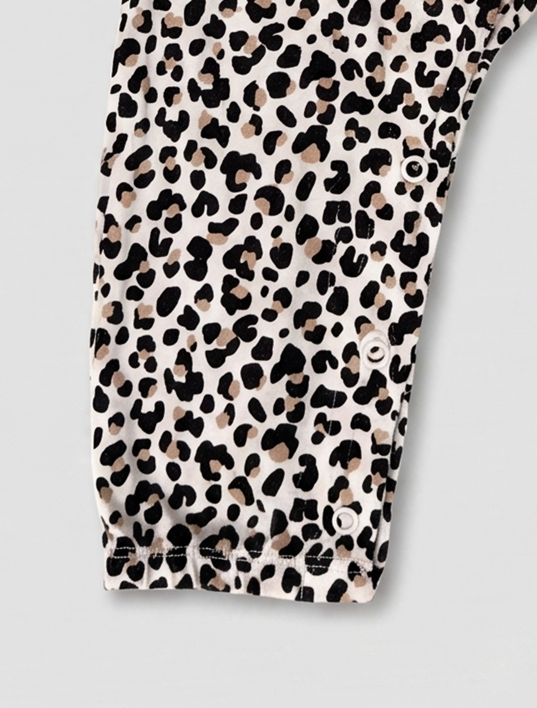 LEOPARD PRINT COTTON ROMPER
