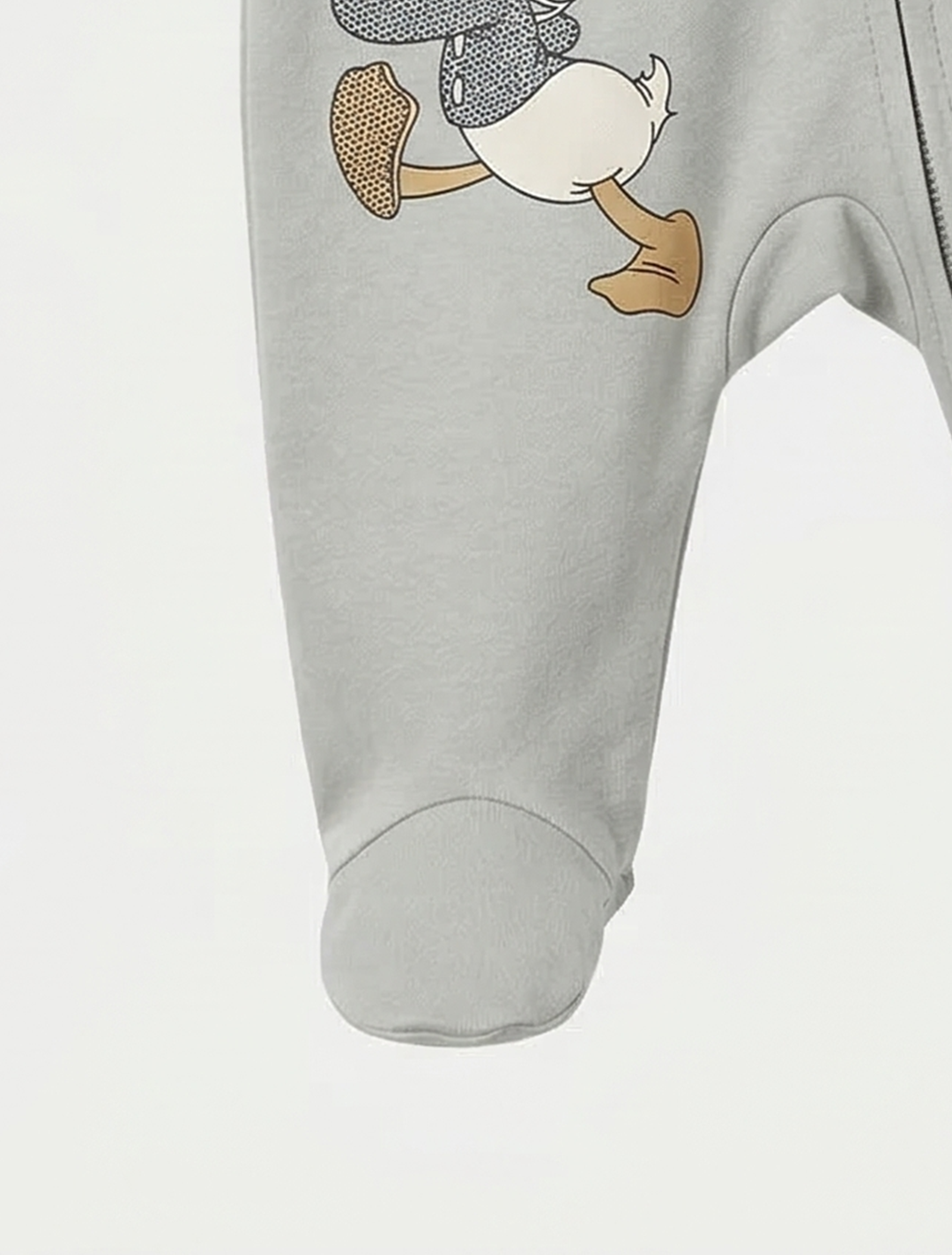 SAGE GREEN MICKEY ZIPPER SLEEPSUIT