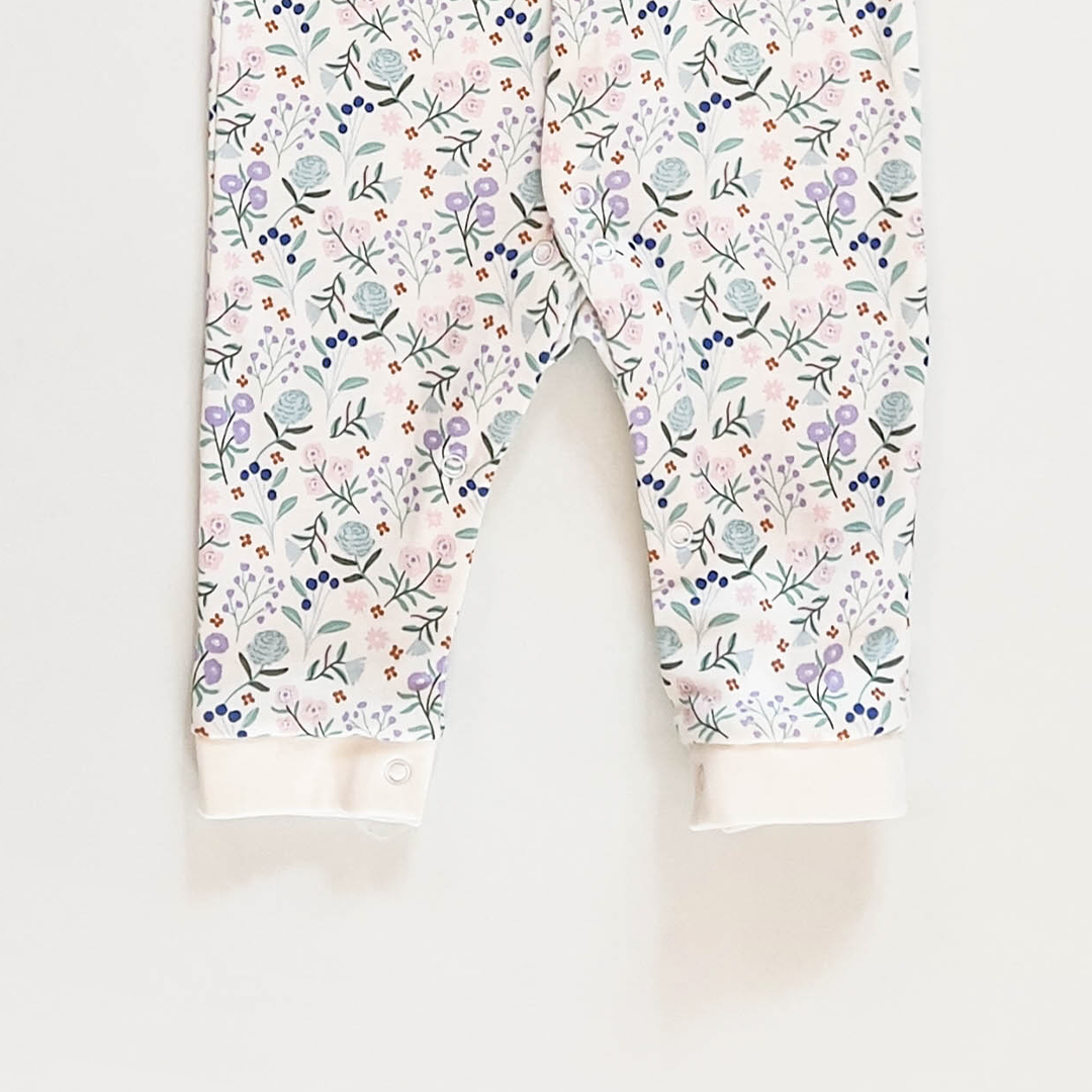 FLORAL RUFFLED ROMPER