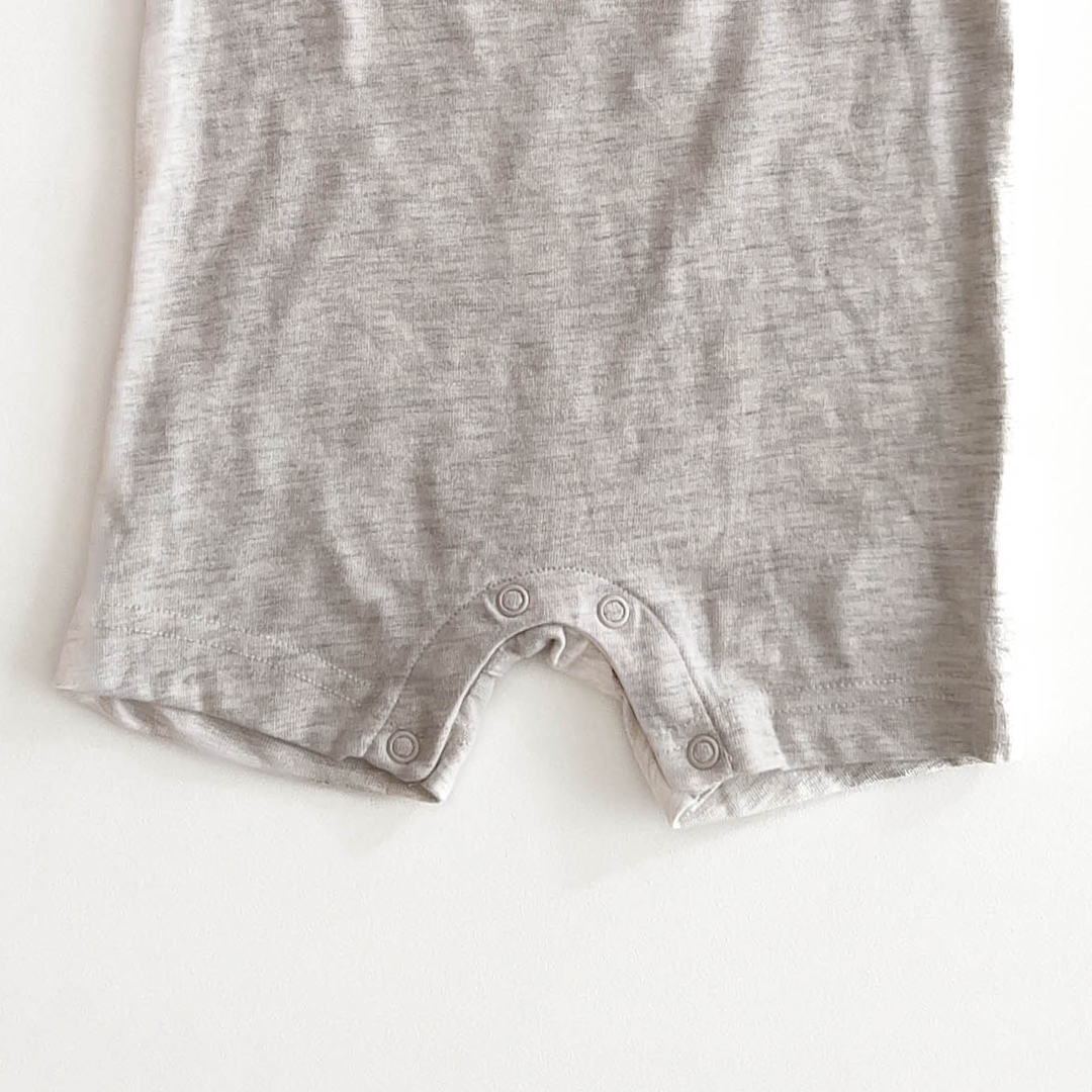 GREY LION PRINTED JUMPSUIT
