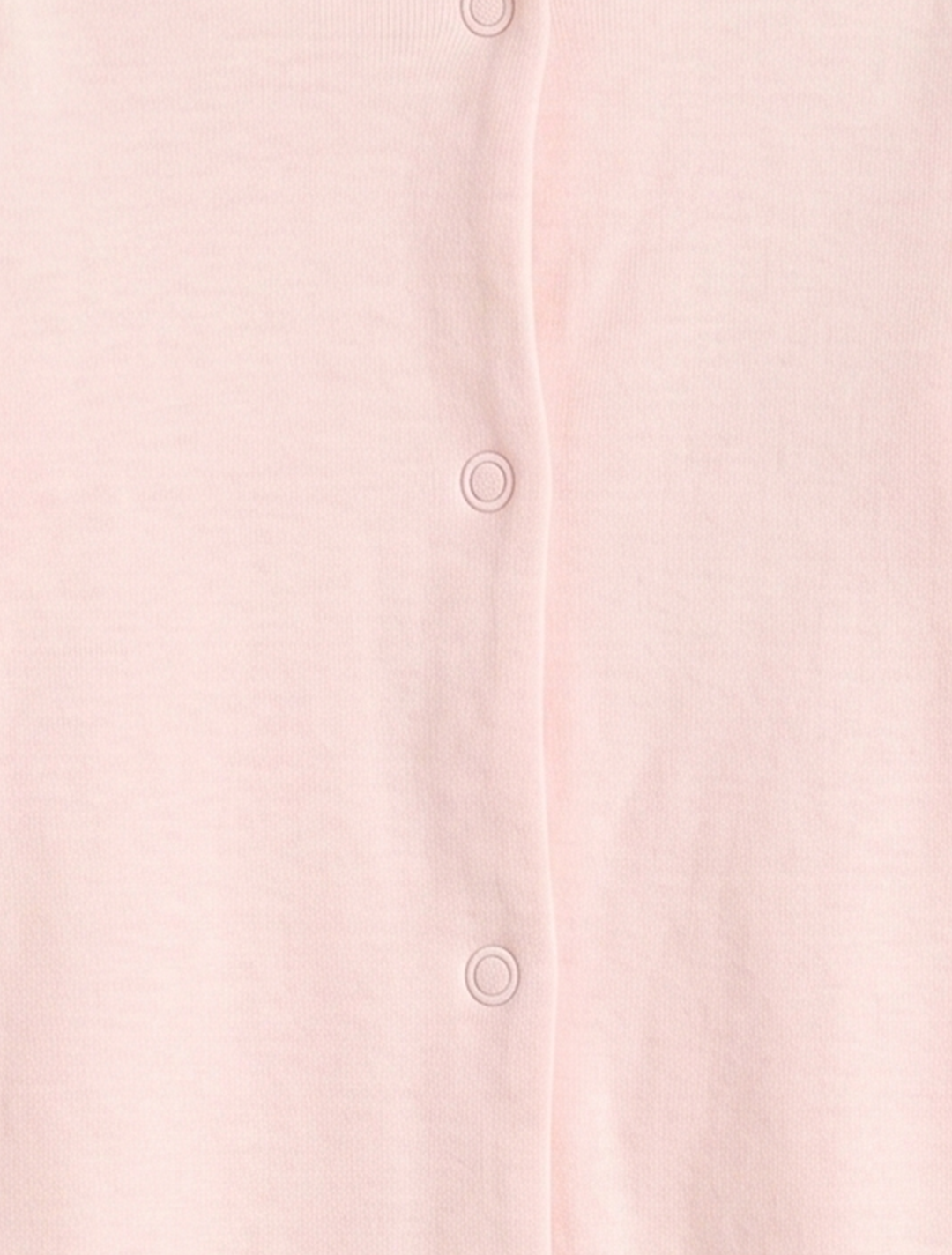 Powder  pink button sleepsuit