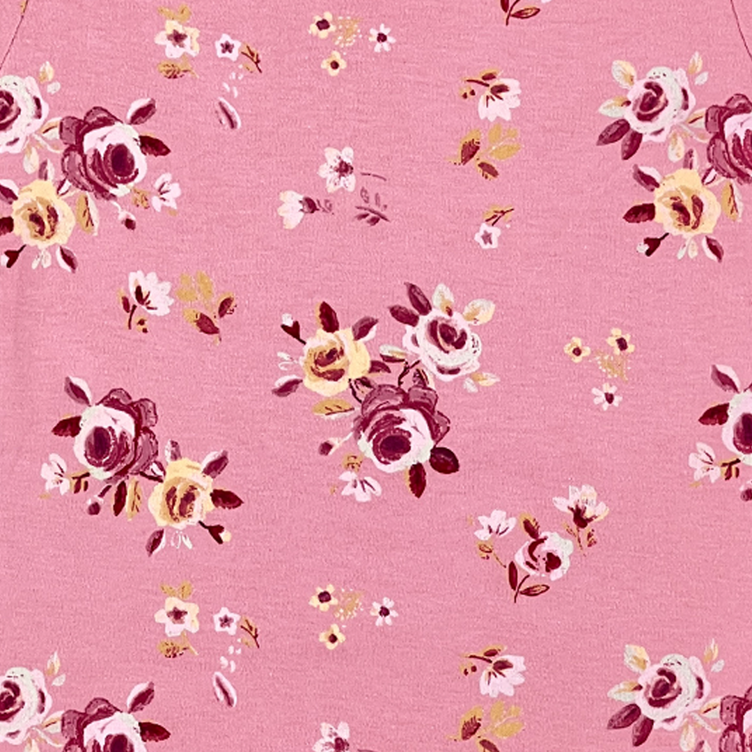 Roja Printed flamingo color girls two piece | 18-24 Months |