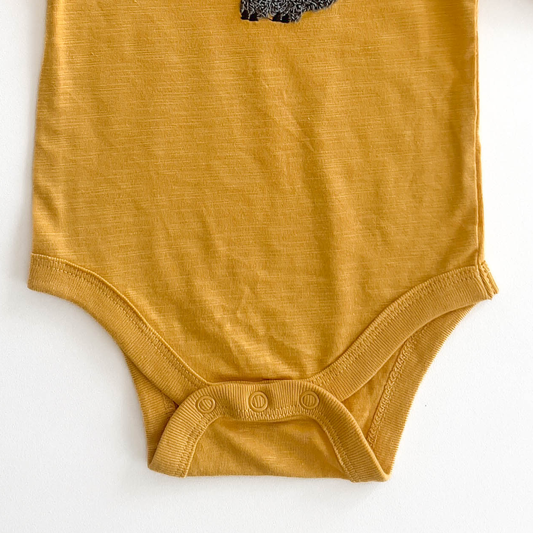 GARANIMALS YELLOW DINO ONESIE