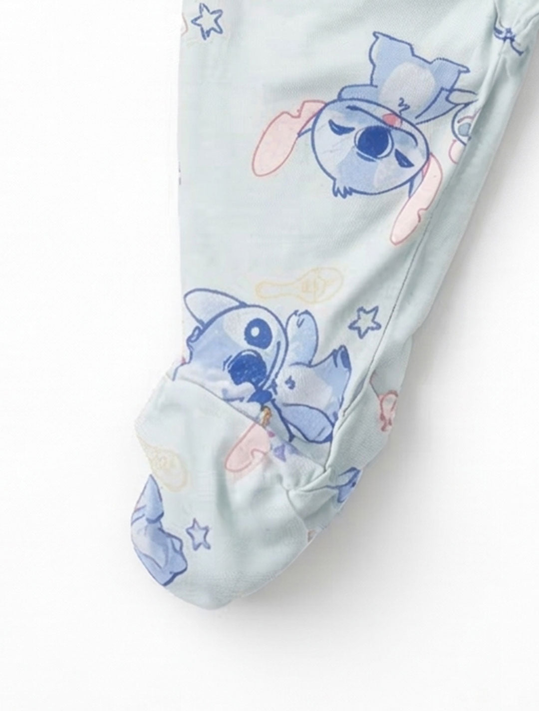 BLUE STITCH TWO WAY ZIPPER SLEEPSUIT