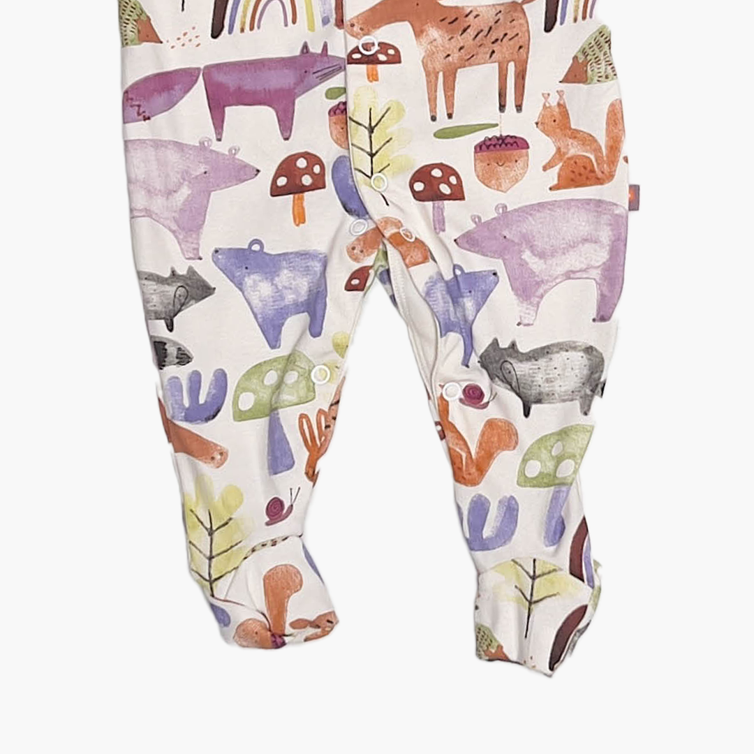 MULTICOLOUR BUTTON SLEEPSUIT