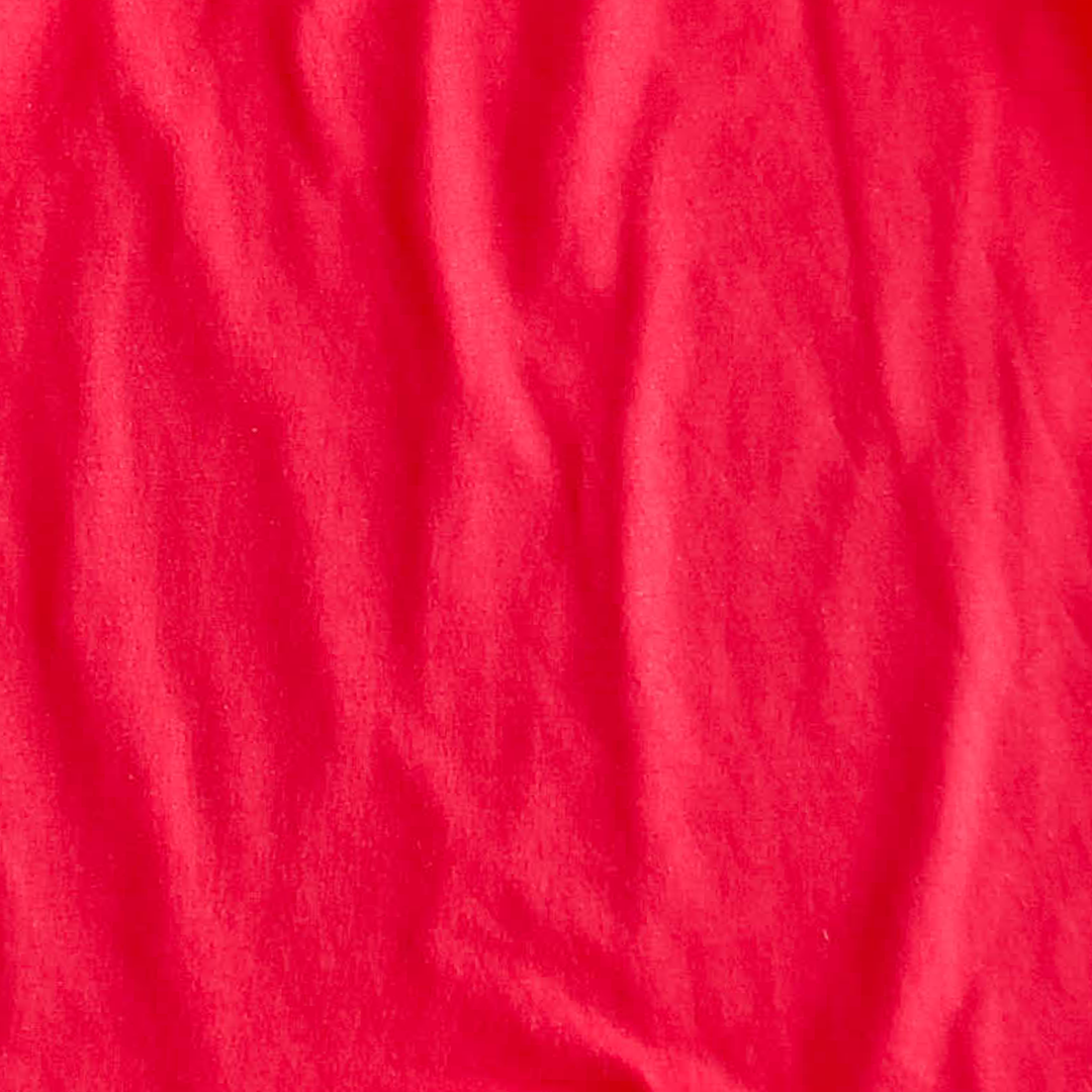 RED PLAIN FANCY JUMPSUIT