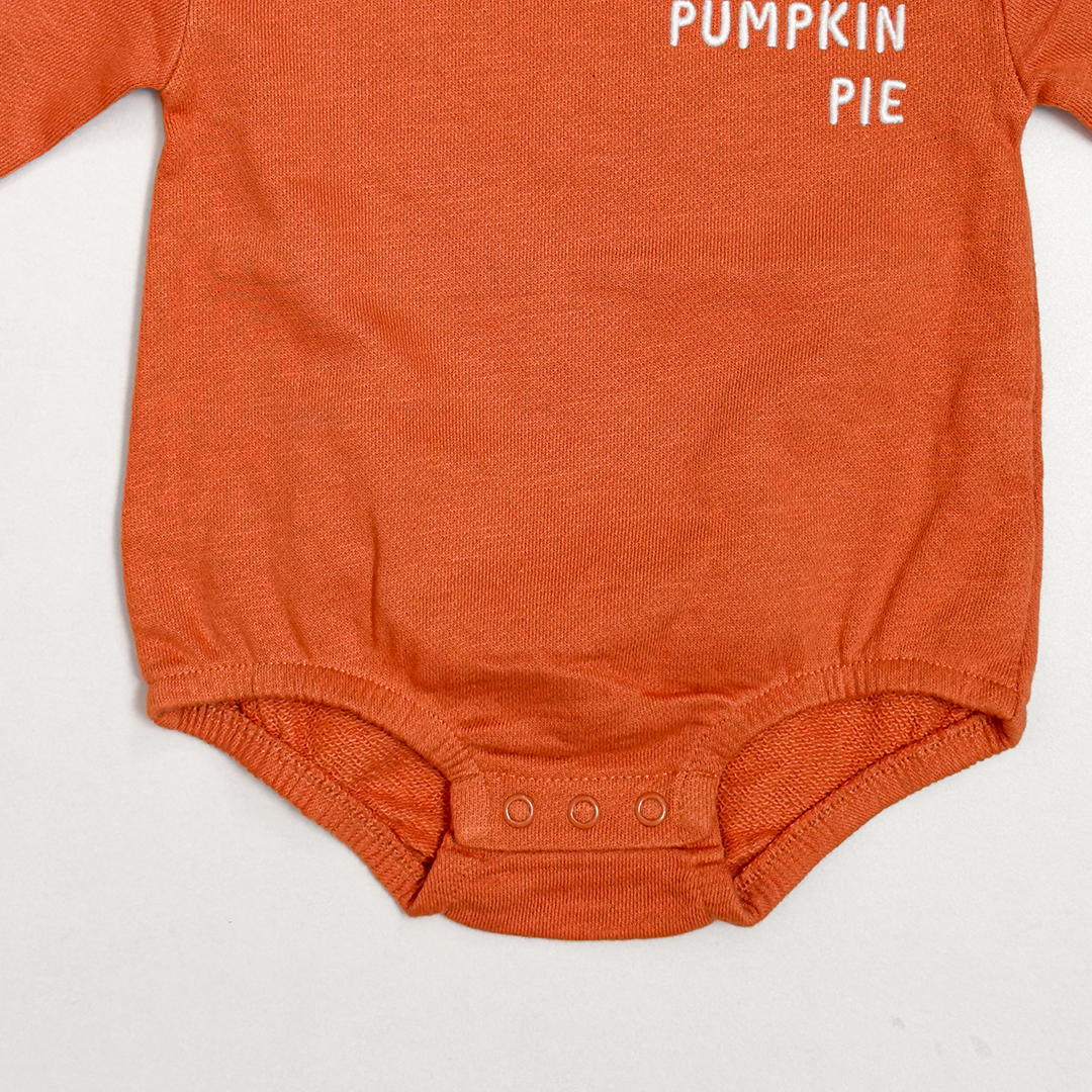 RUST ORANGE ONESIE