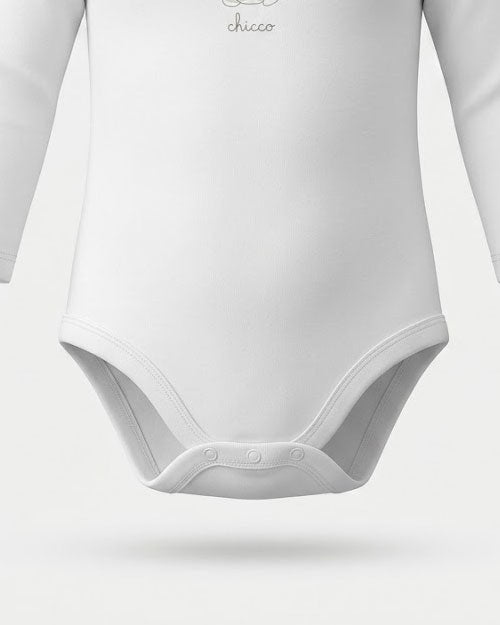 White chicco bunny onesie