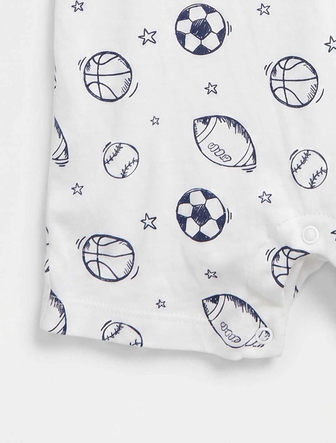 Navy blue printed jumpsuit