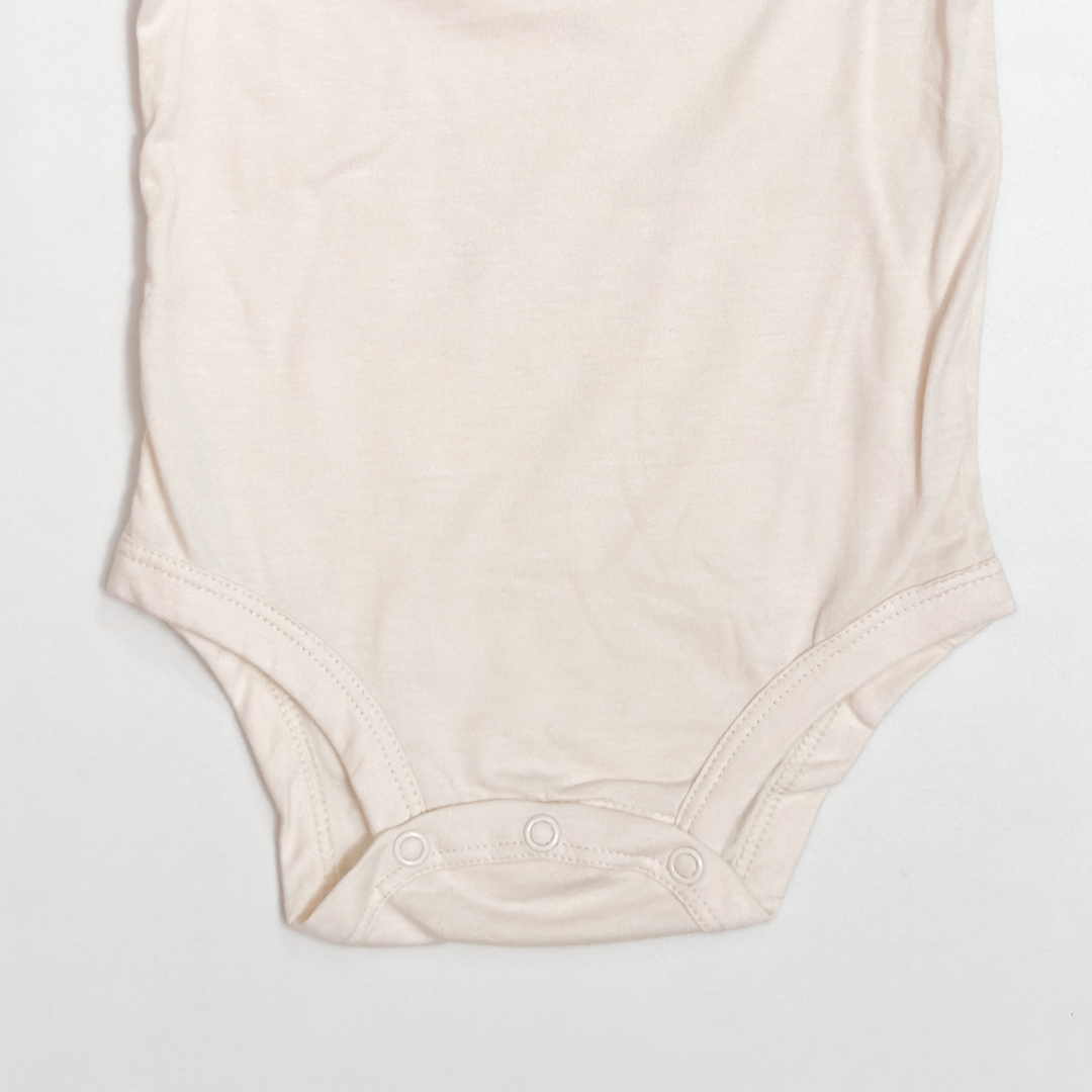 BEIGE LITTLE TURKEY ONESIE